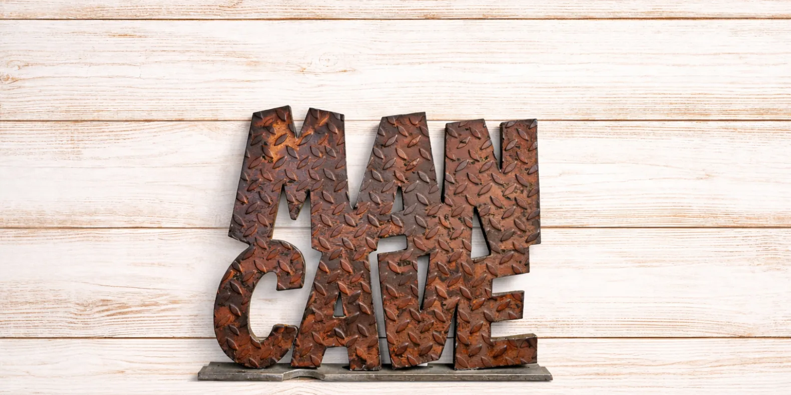 man cave rust